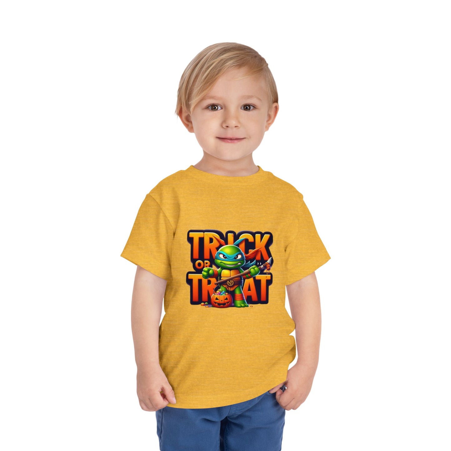 Trick or Treat Ninja Turtle Toddler Short Sleeve Tee