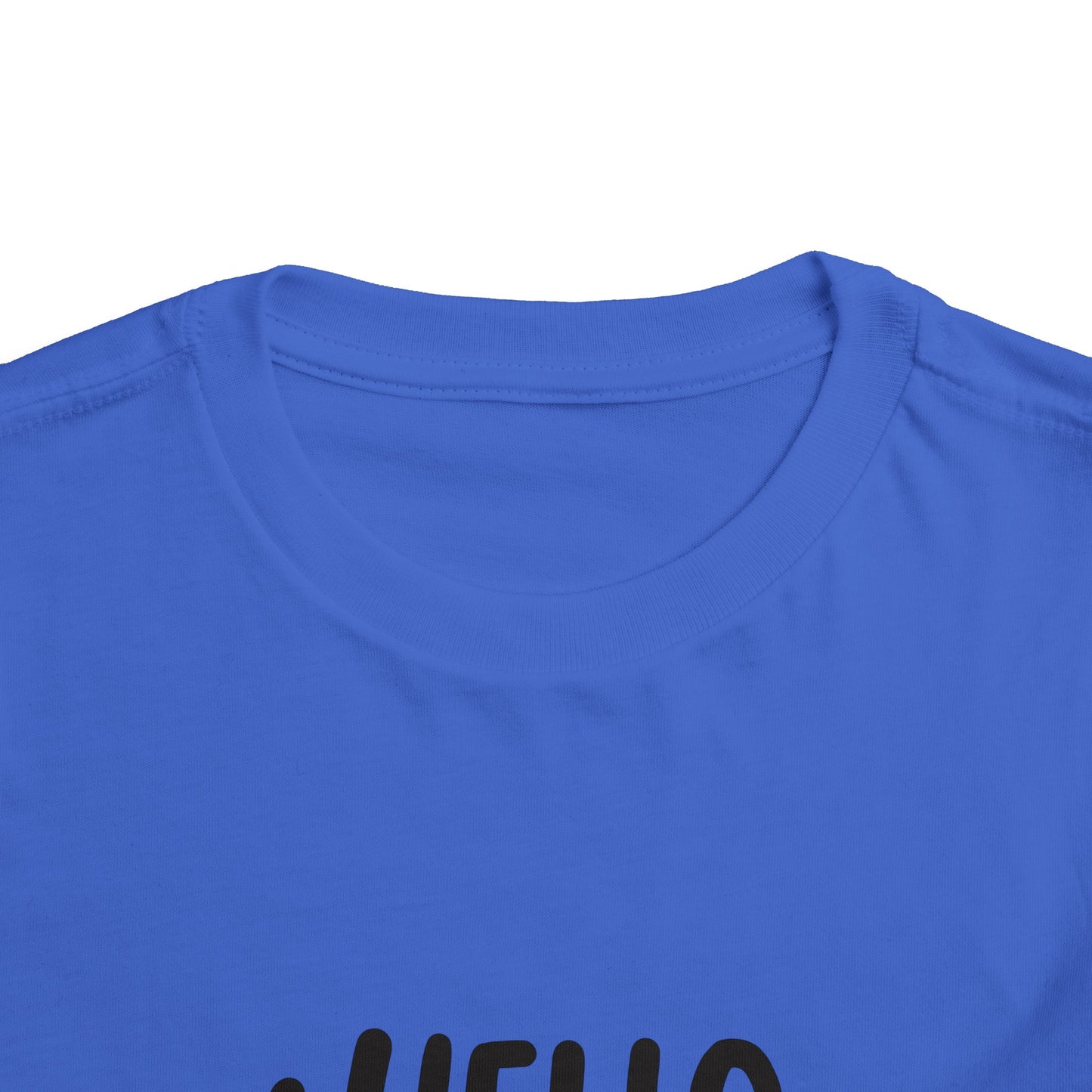 Hello First Day School Toddler Short Sleeve Tee