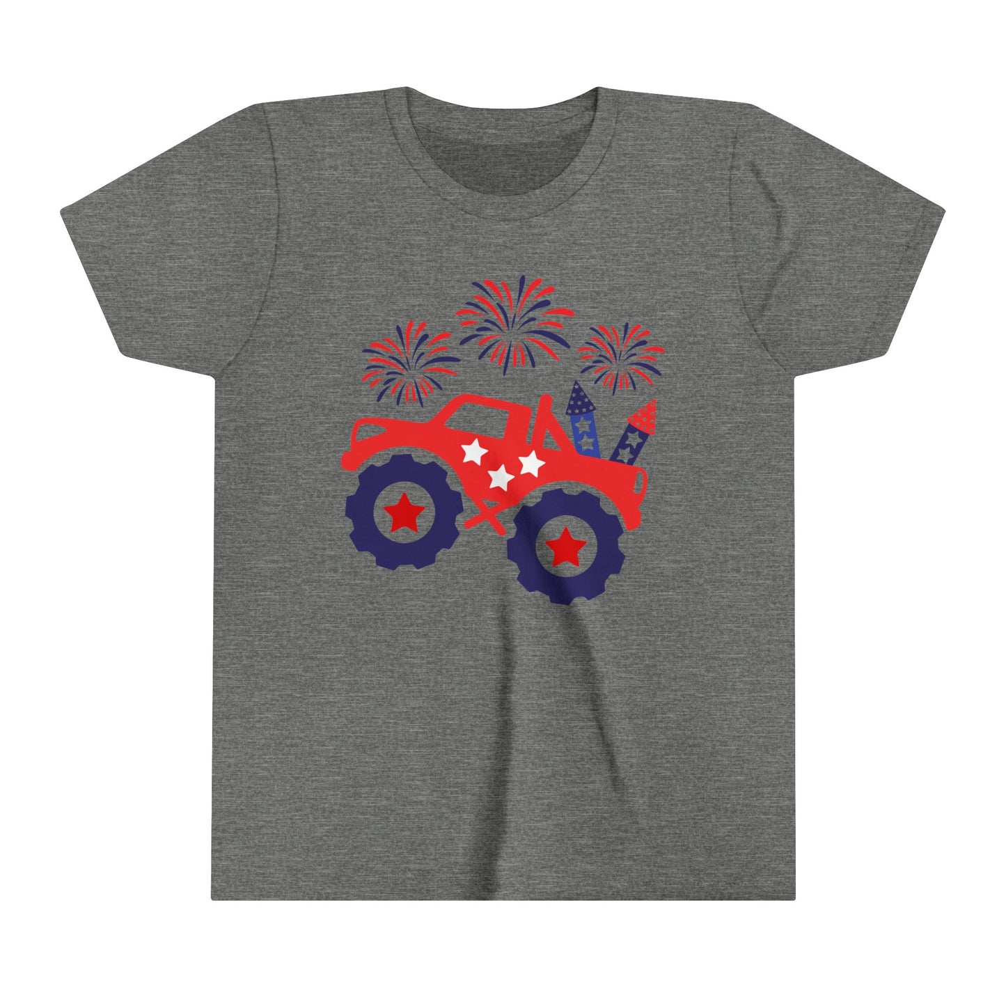 Monster Truck Youth Short Sleeve Tee