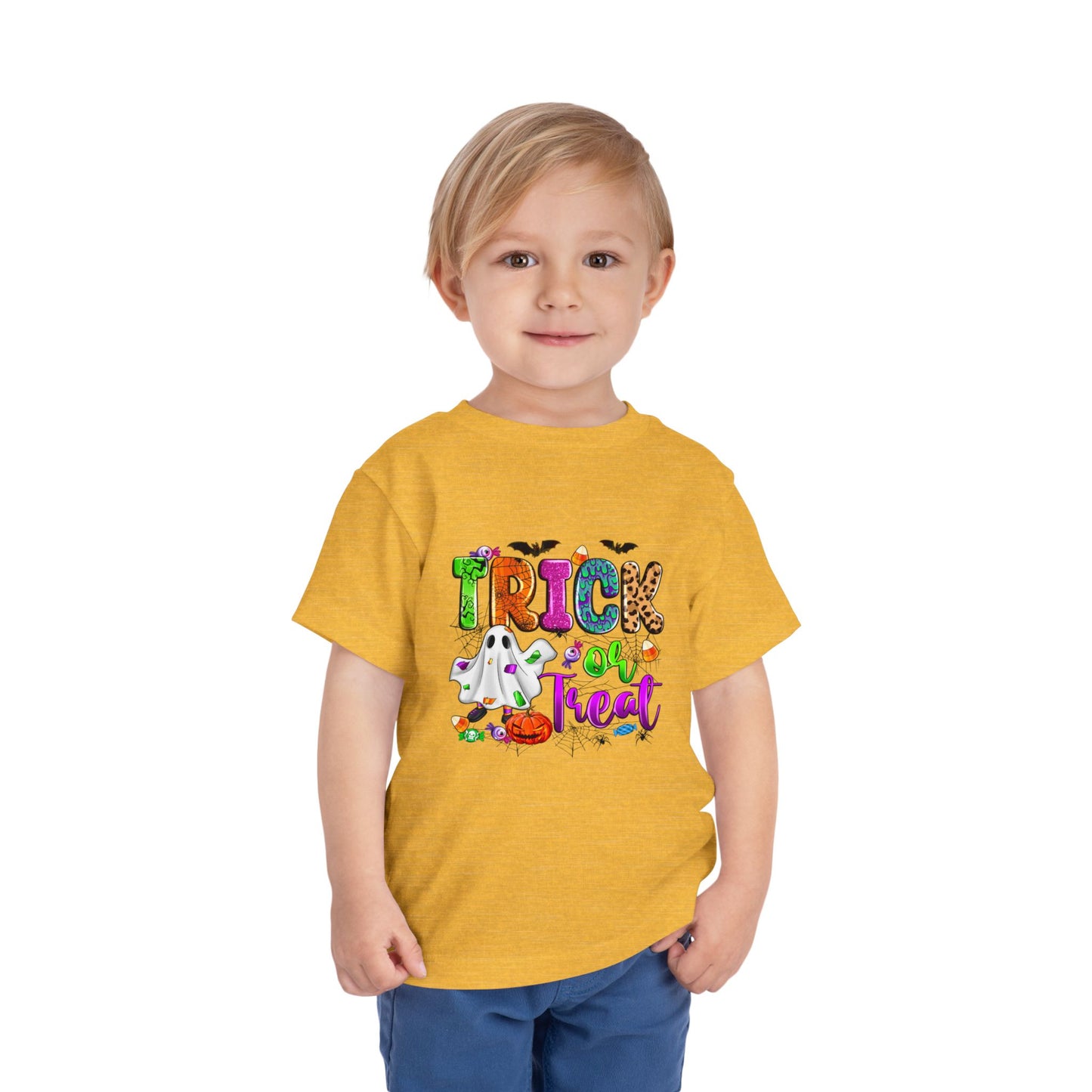 Trick or Treat Toddler Short Sleeve Tee