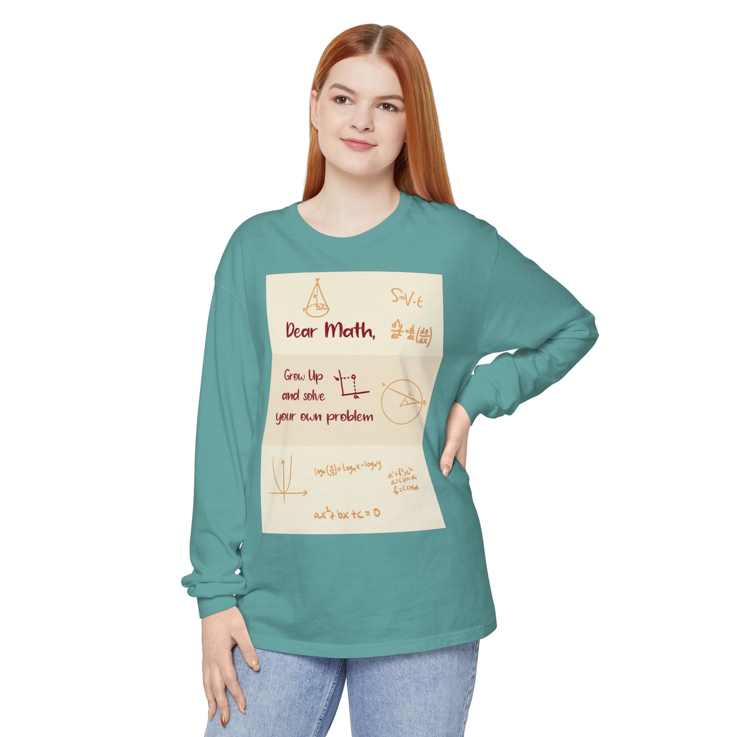 Dear Math Long Sleeve T-Shirt