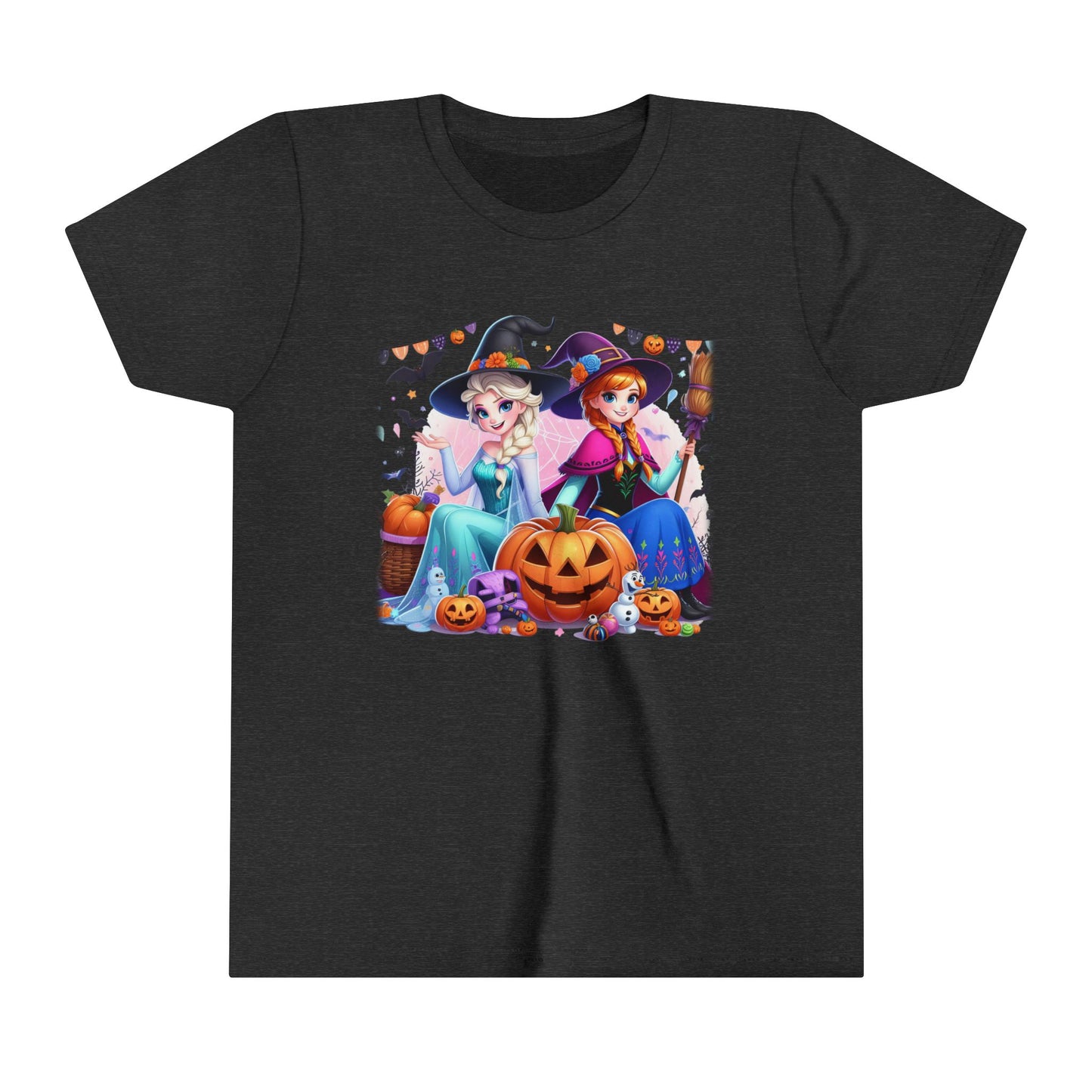 Elsa & Anna Youth Short Sleeve Tee