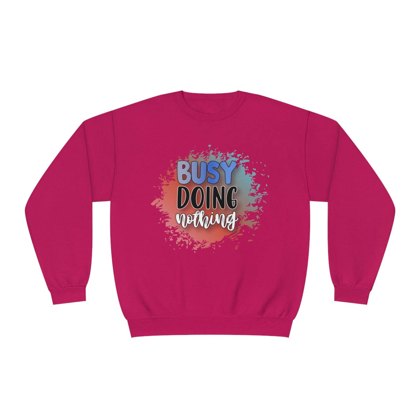 Busy Doing Nothing Crewneck Sweatshirt