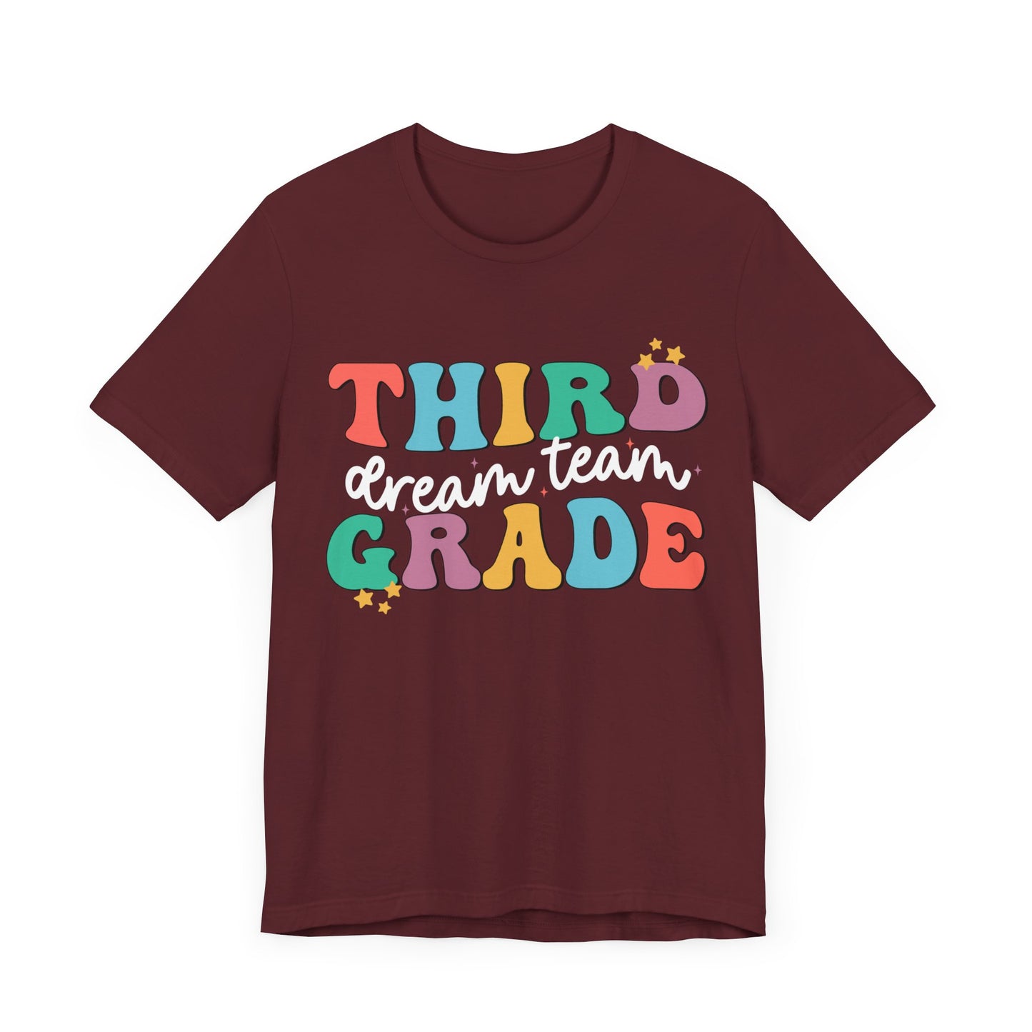Third Grade Dream Team Jersey Short Sleeve Tee