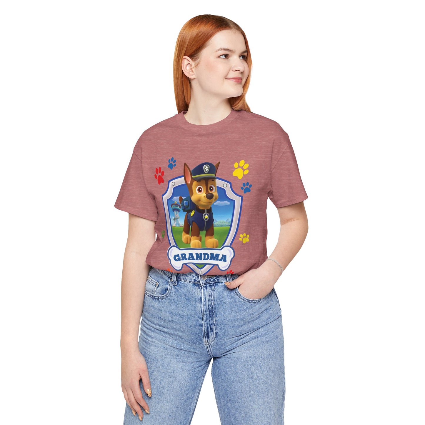Grandma of the Birthday Boy Jersey Short Sleeve Tee