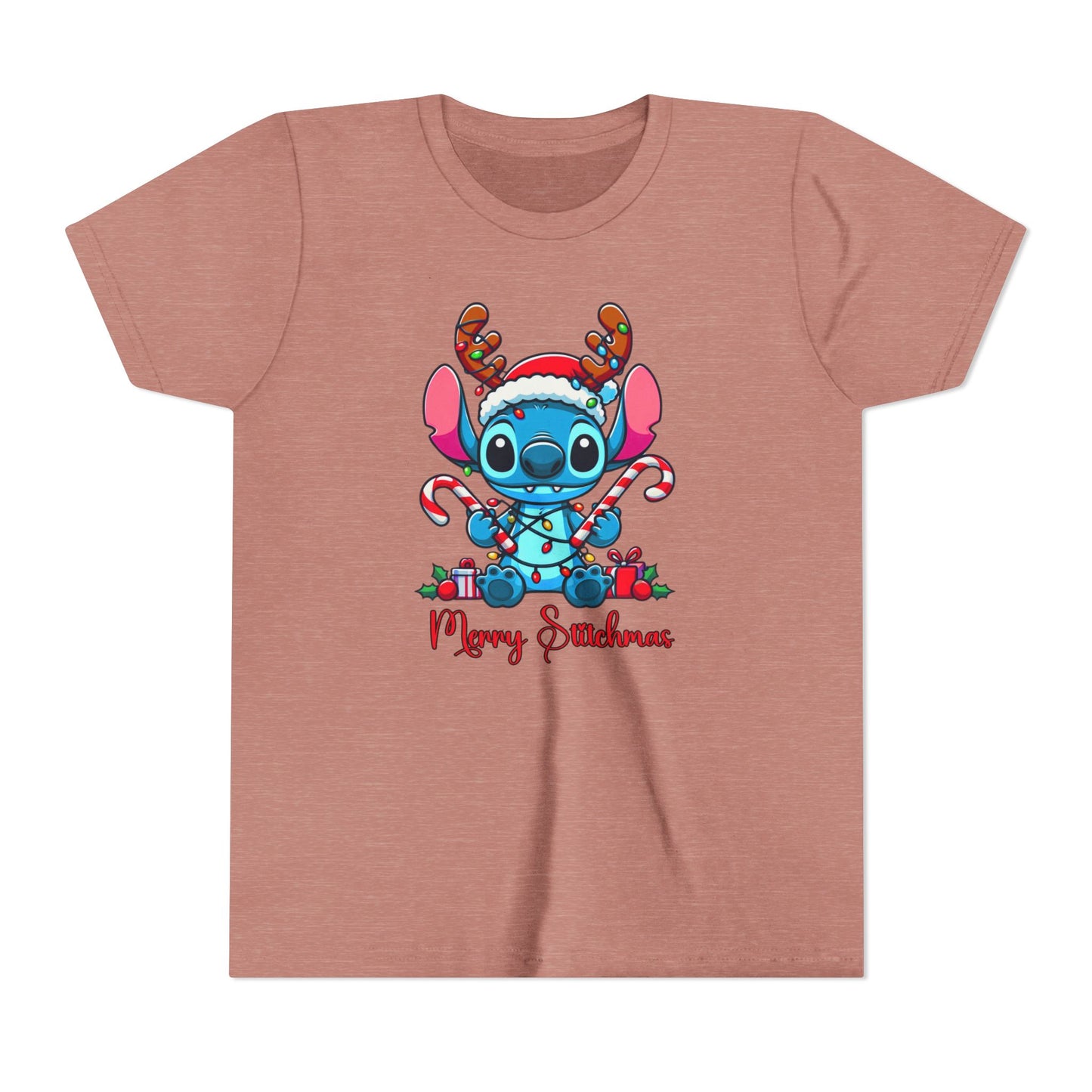 Merry Stitchmas Youth Short Sleeve Tee