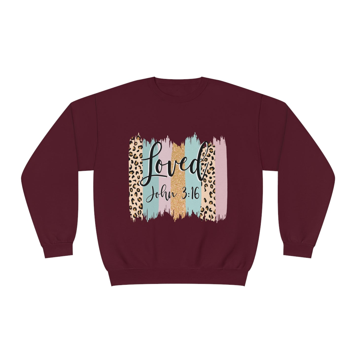 Loved John 3:16 Crewneck Sweatshirt
