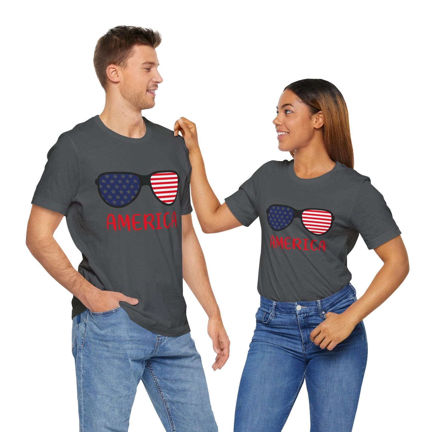 America Jersey Short Sleeve Tee
