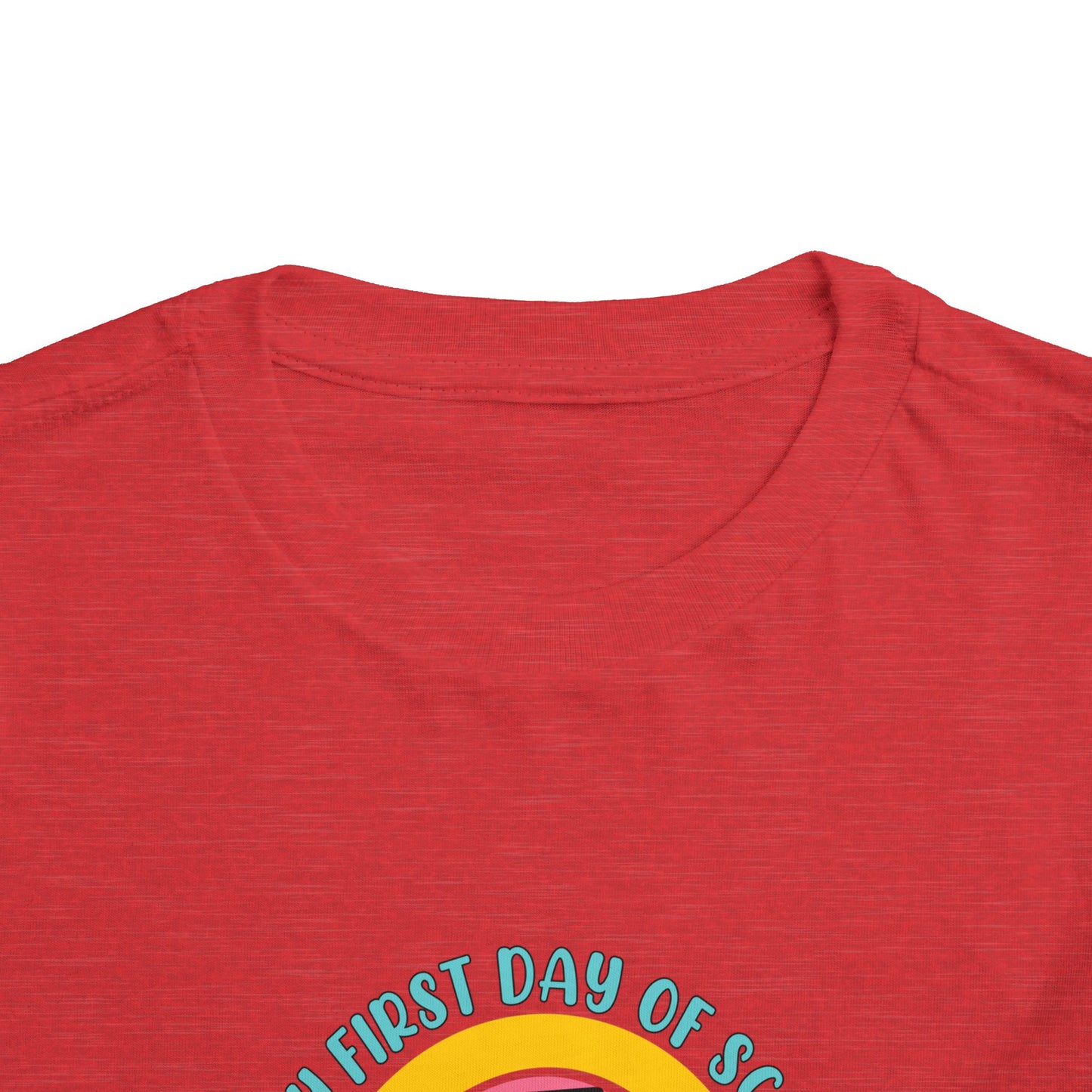 Happy First Day of School - Pre-K Toddler Short Sleeve Tee