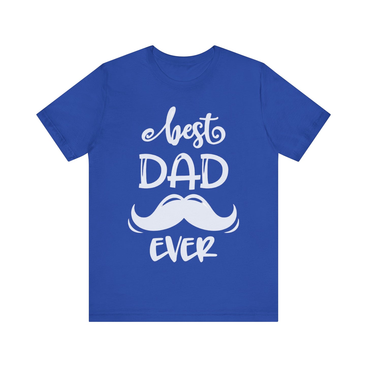 Best Dad Ever Jersey Short Sleeve Tee