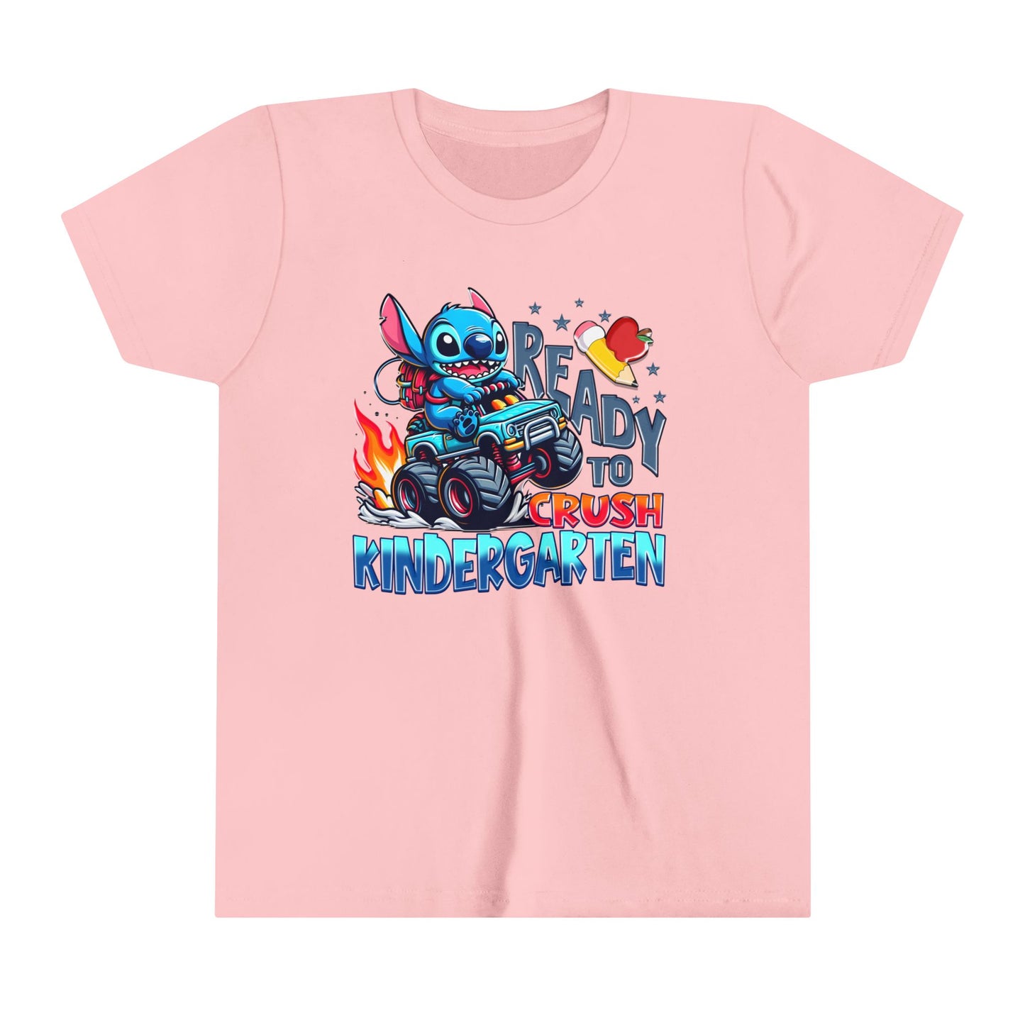 Ready to Crush Kindergarten Youth Short Sleeve Tee