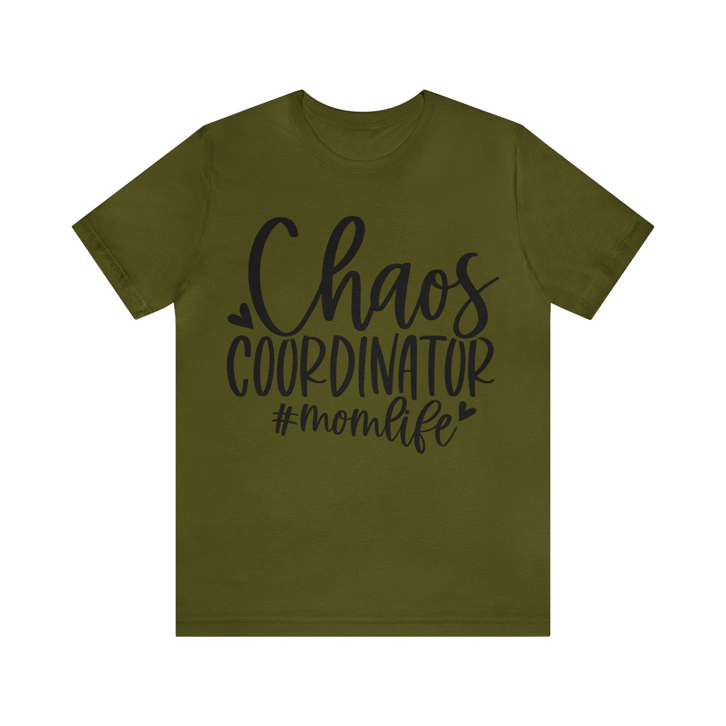 Chaos Coordinator #momlife short sleeve tshirt
