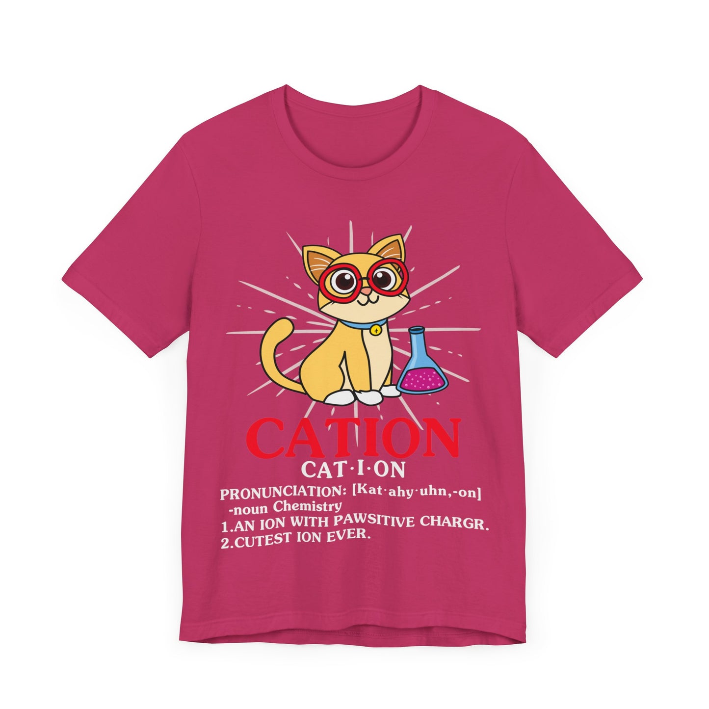 Cat-I-On (Cation) Definition Jersey Short Sleeve Tee