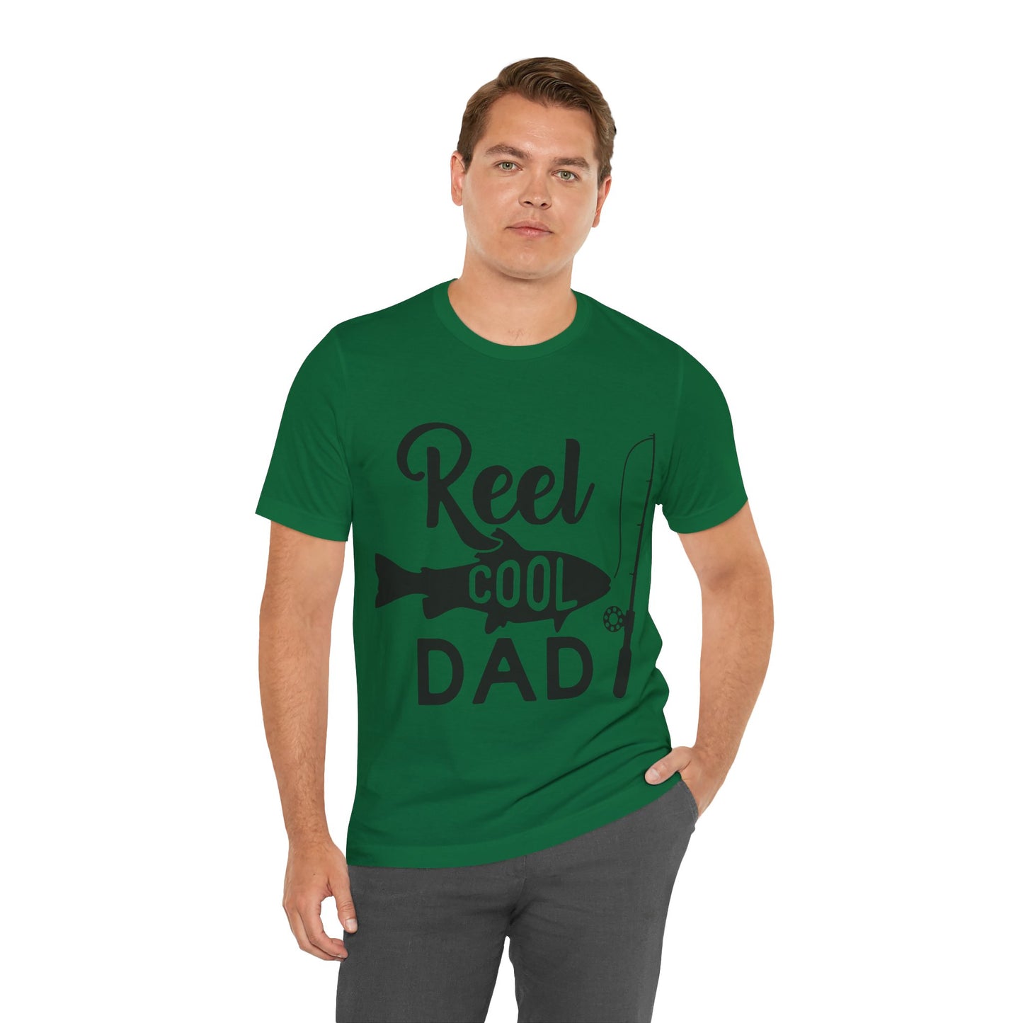 Reel Cool Dad Jersey Short Sleeve Tee