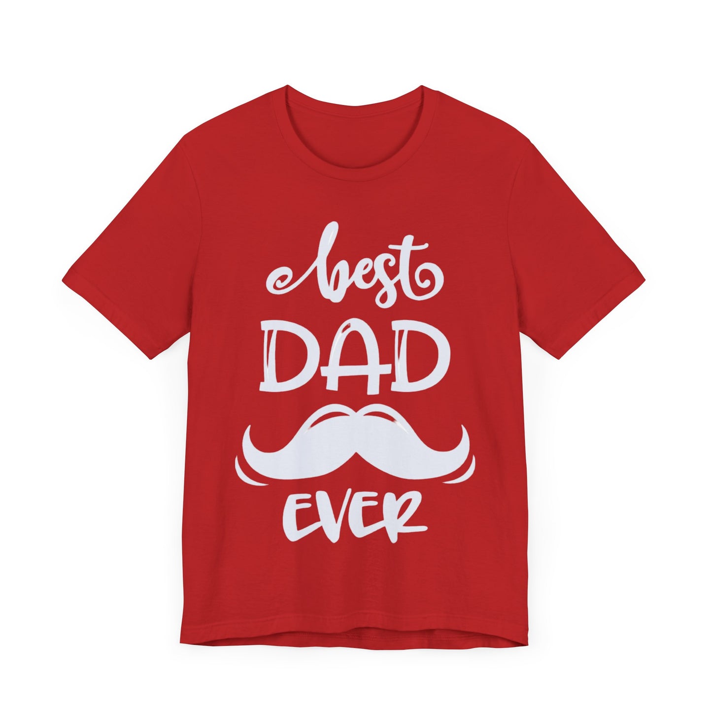 Best Dad Ever Jersey Short Sleeve Tee