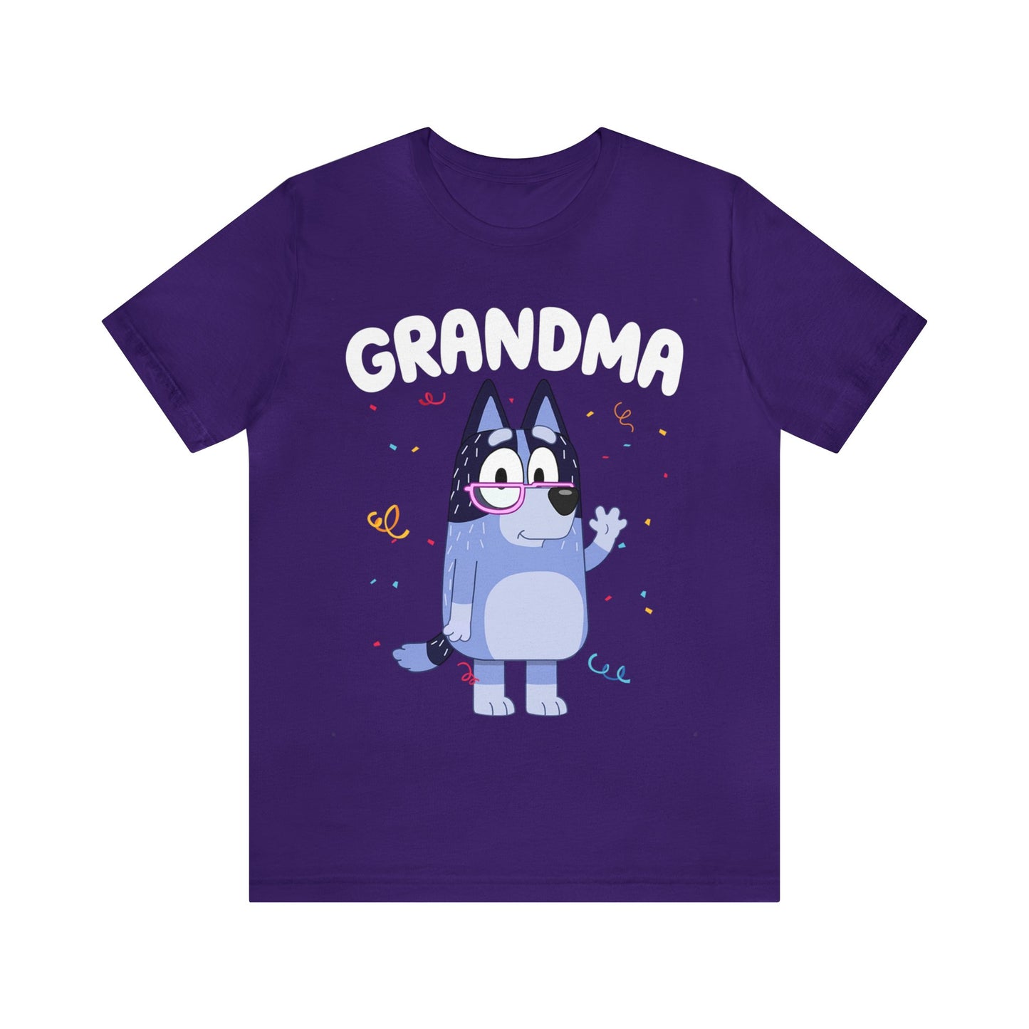 Grandma Bluey Birthday short sleeve Tshirt