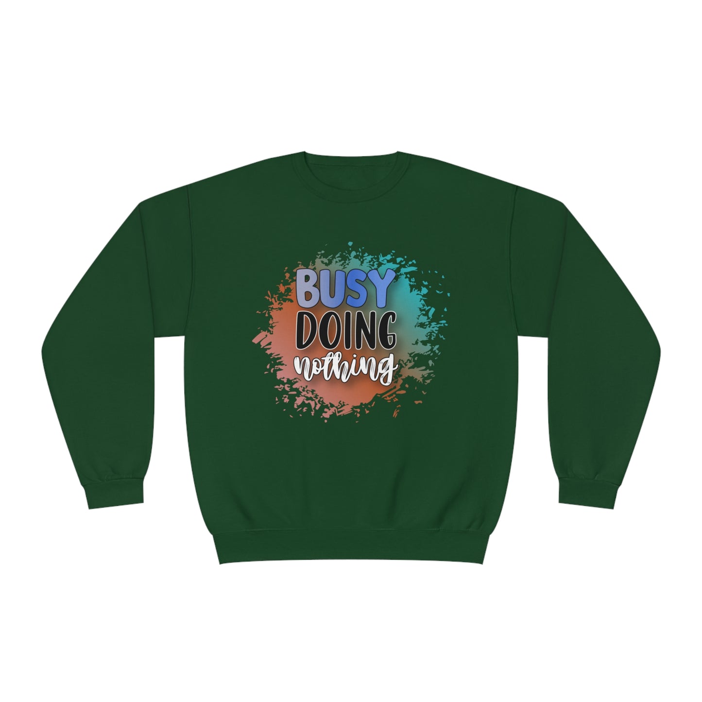 Busy Doing Nothing Crewneck Sweatshirt