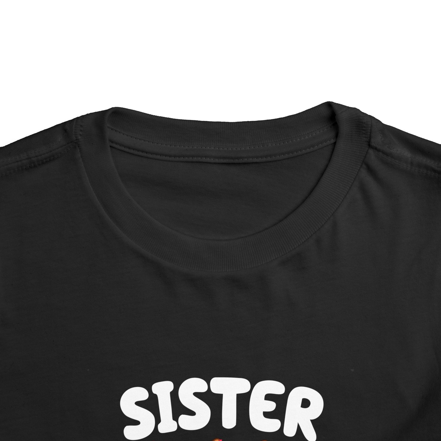 Sister Birthday Toddler Short Sleeve Tee