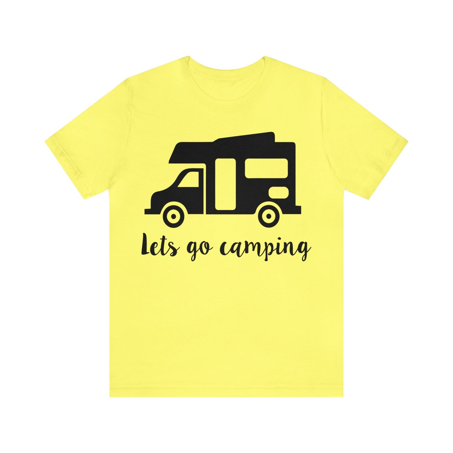 Let's Go Camping Short Sleeve Tshirt