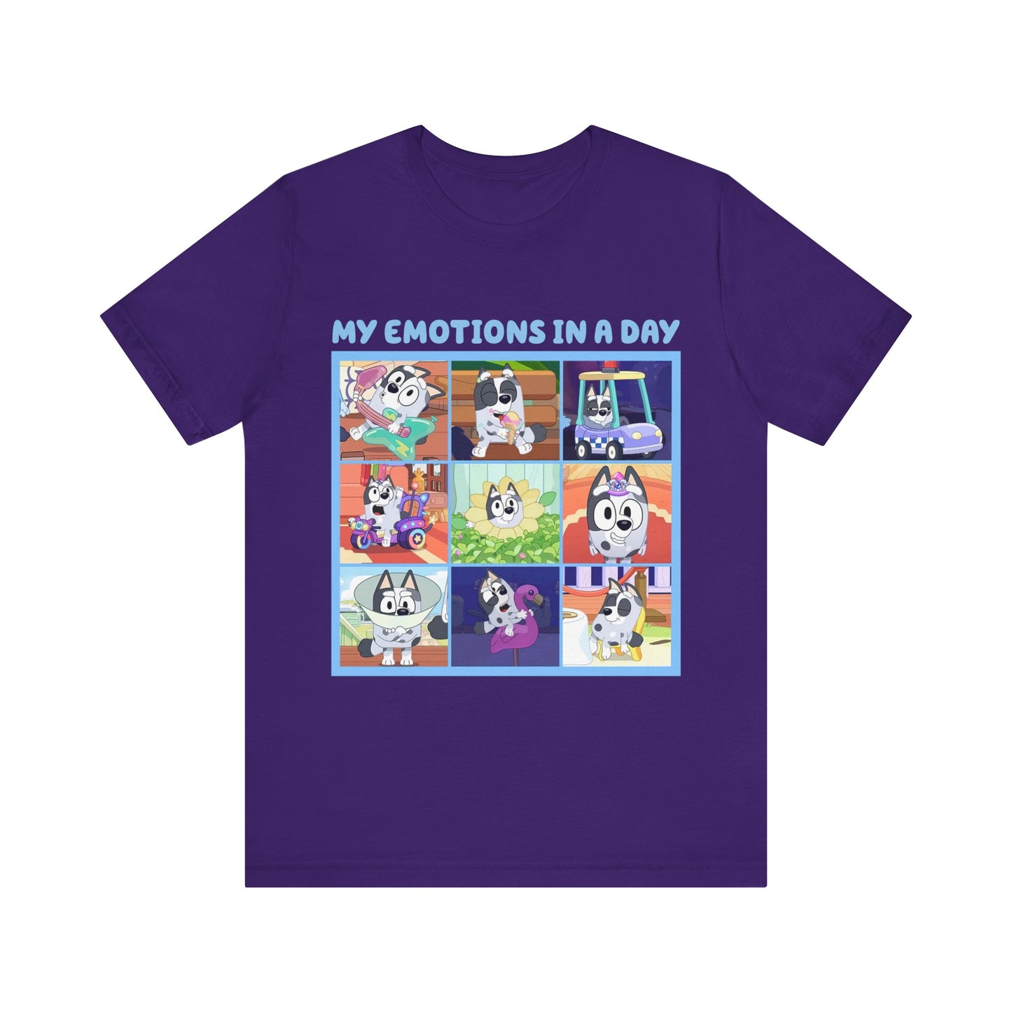 My Emotions in a Day Short Sleeve Tee