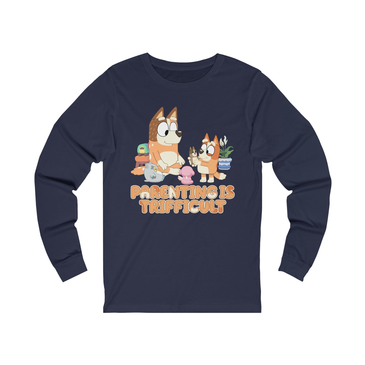 Parenting is Trifficult Long Sleeve Tee