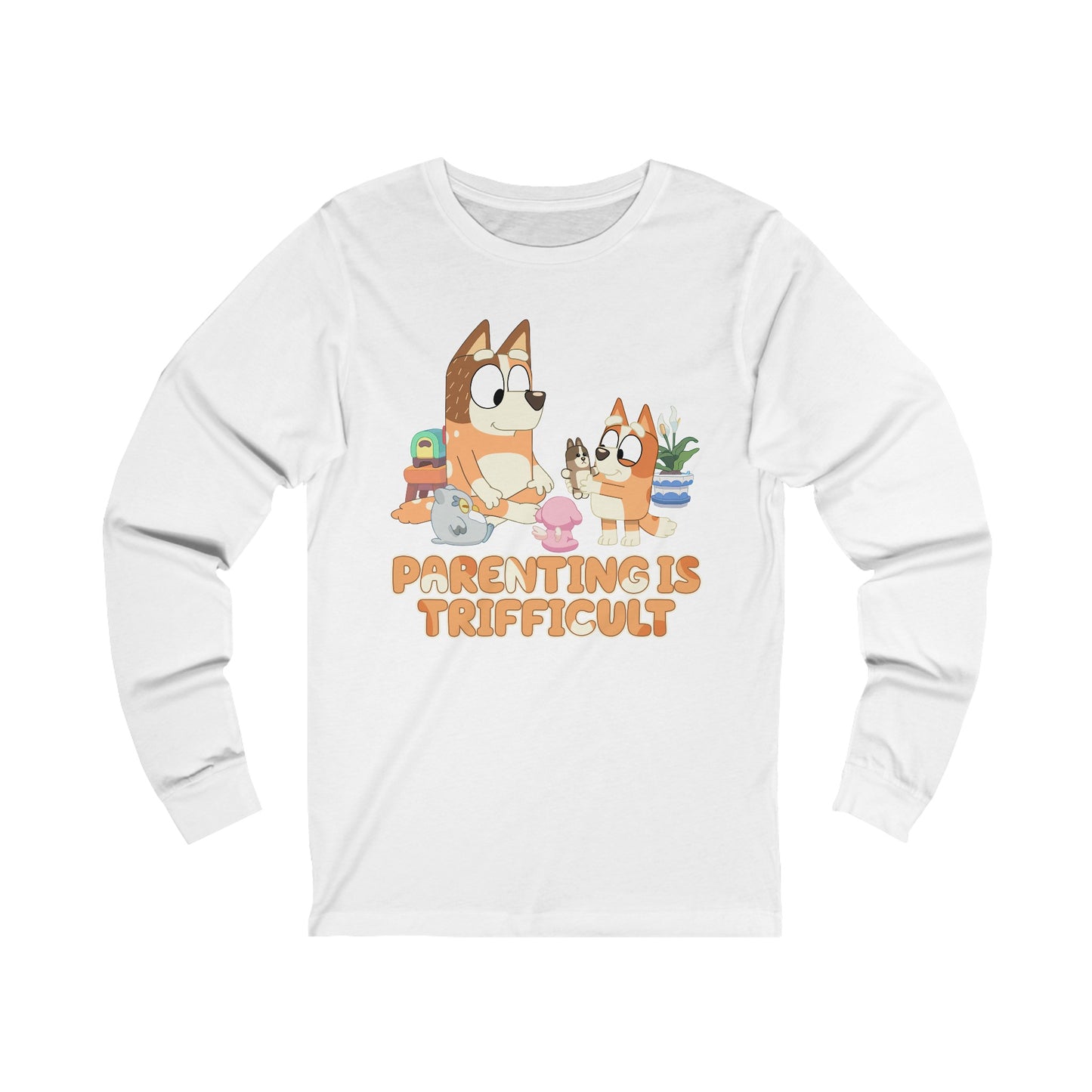 Parenting is Trifficult Long Sleeve Tee