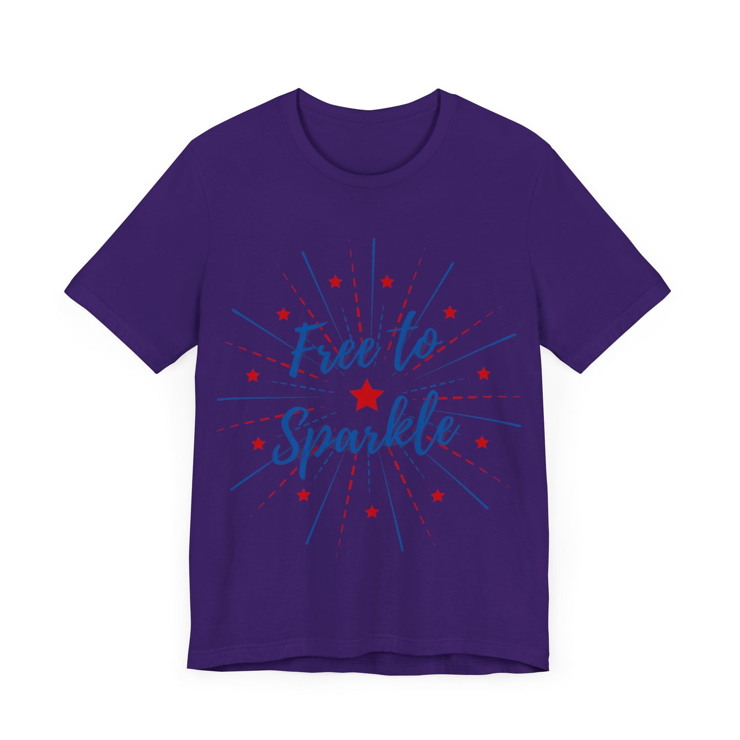 Free to Sparkle Jersey Short Sleeve Tee