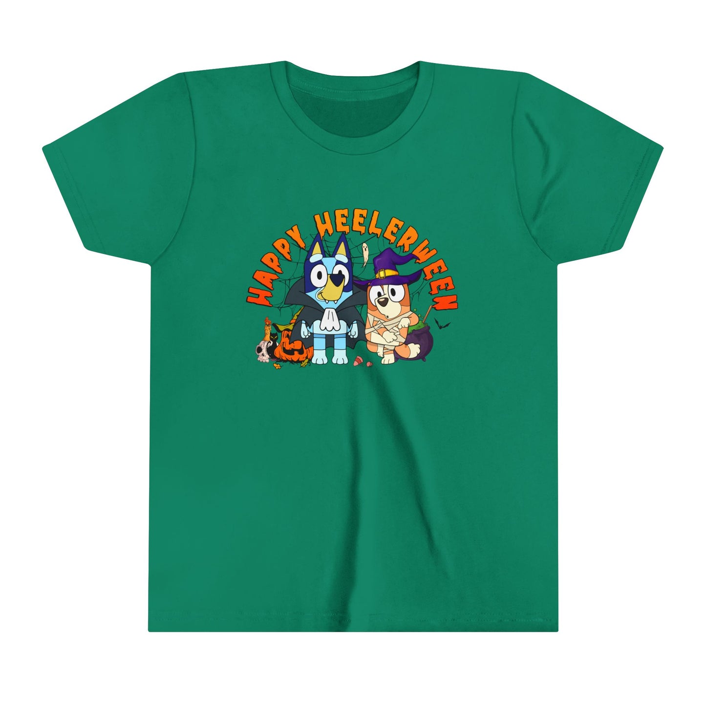 Happy Heelerween Youth Short Sleeve Tee