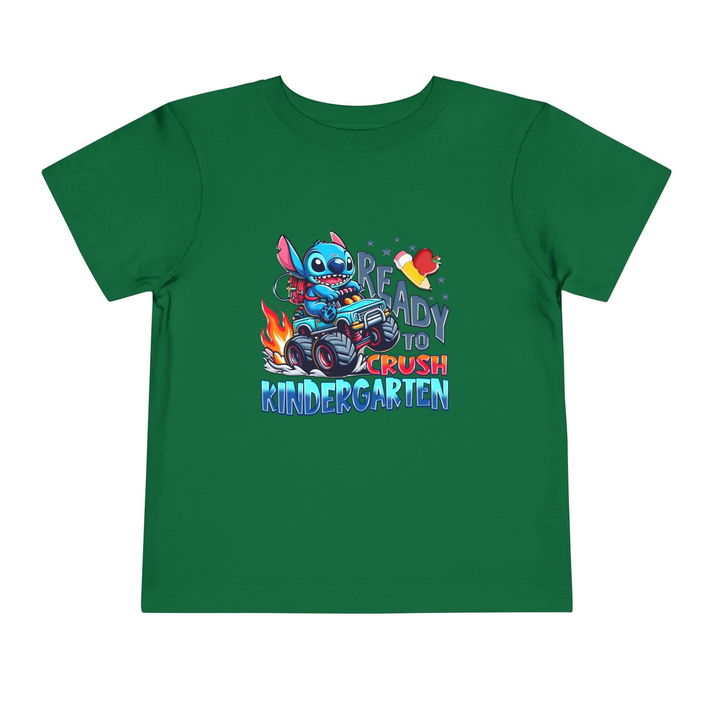 Ready to Crush Kindergarten Toddler Short Sleeve Tee