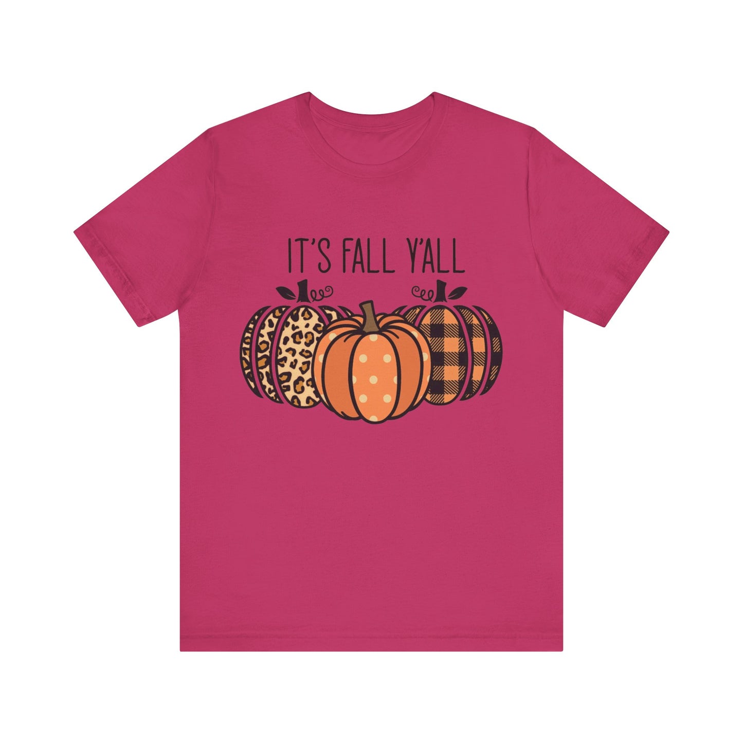 It's Fall Ya'll Jersey Short Sleeve Tee