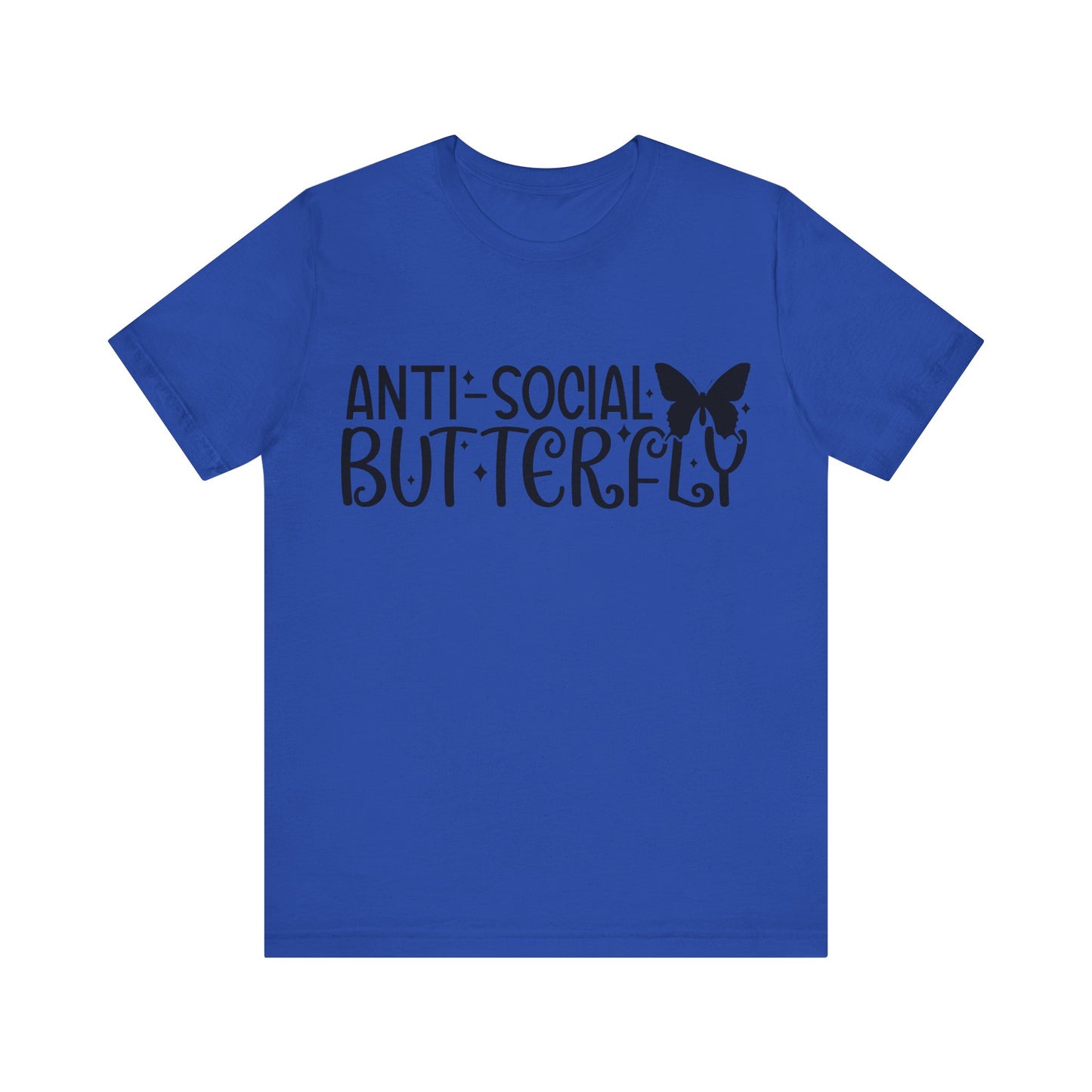 Anti-Social Butterfly Short Sleeve Tee