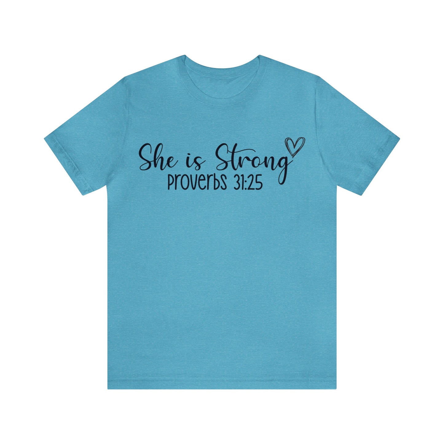 She is Strong Short sleeve Tshirt