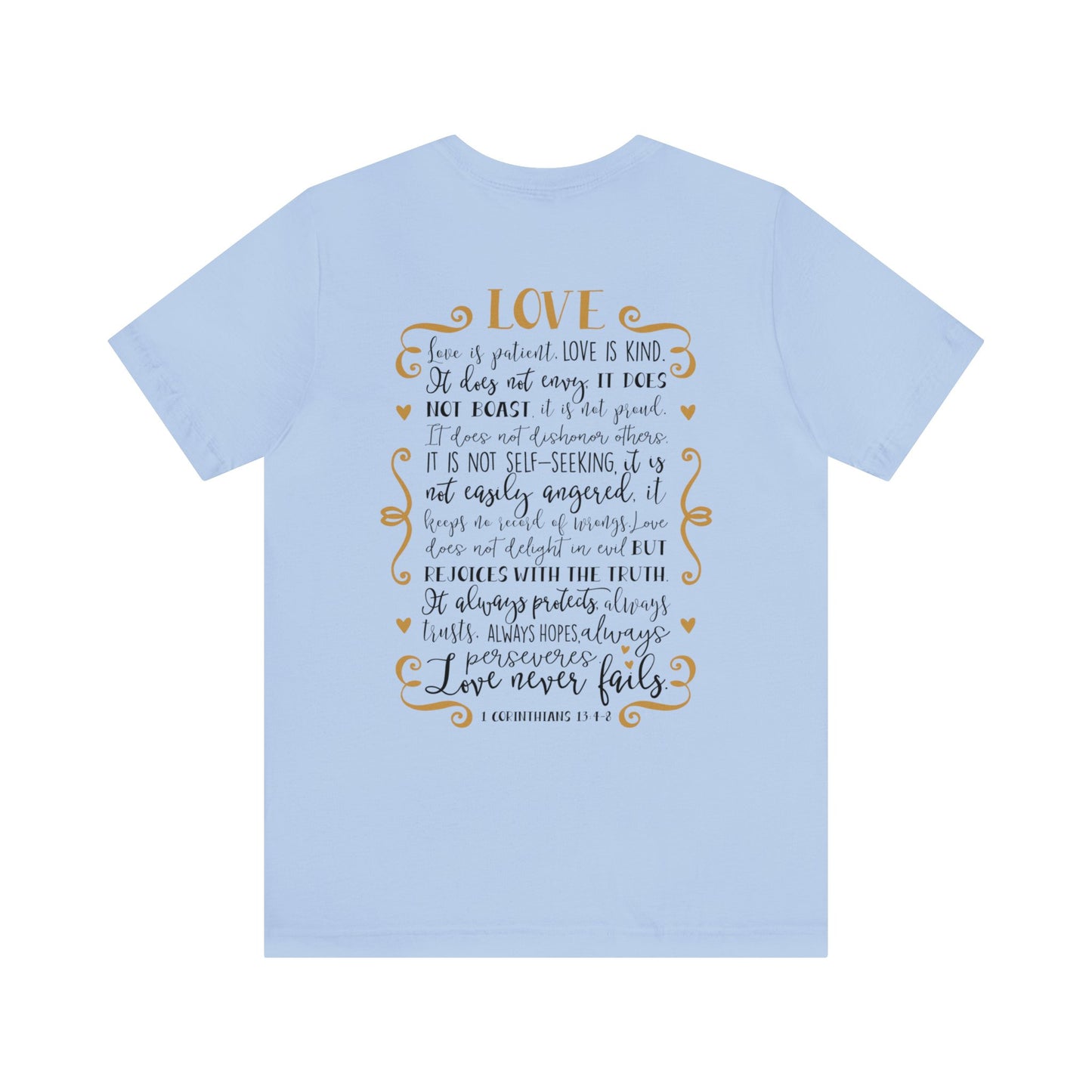 Jesus Is Love Short Sleeve Tshirt