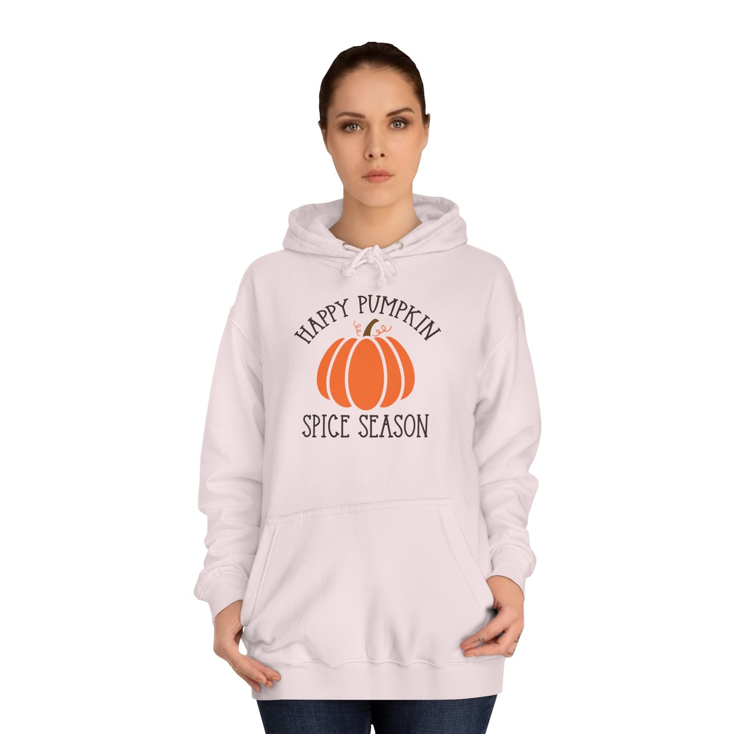 Happy Pumpkin Spice Season College Hoodie