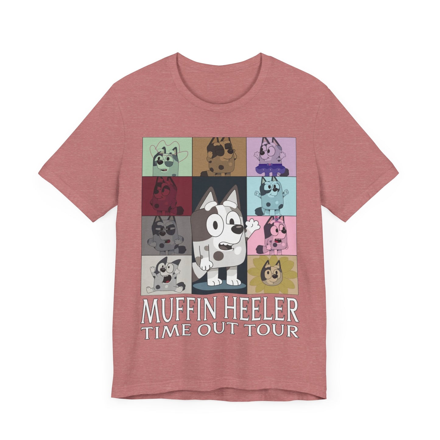 Muffin Heeler Time Out Tour Jersey Short Sleeve Tee
