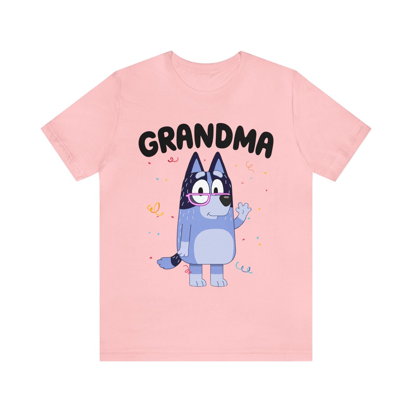 Grandma Bluey Birthday short sleeve Tshirt