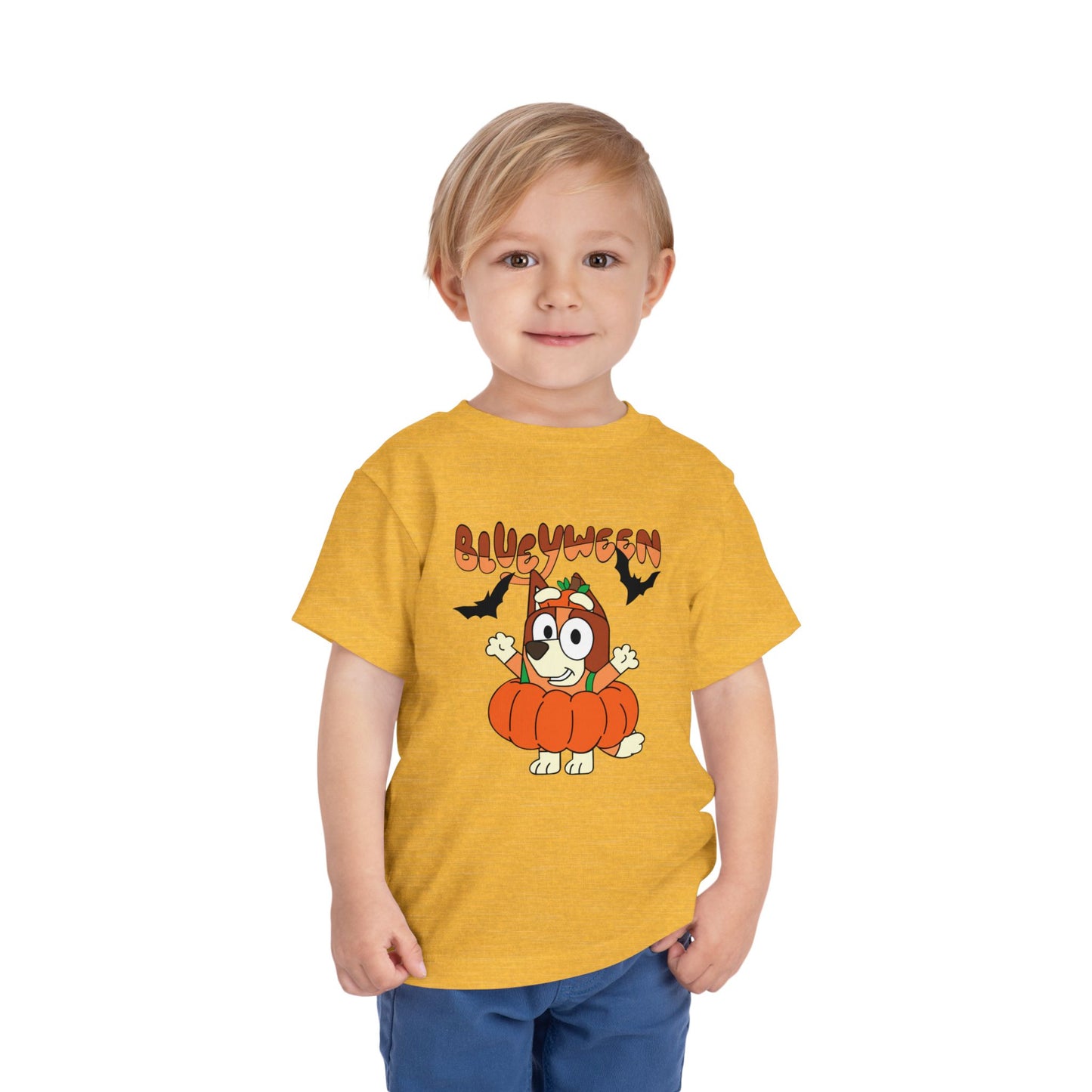 Bingo Blueyween Toddler Short Sleeve Tee