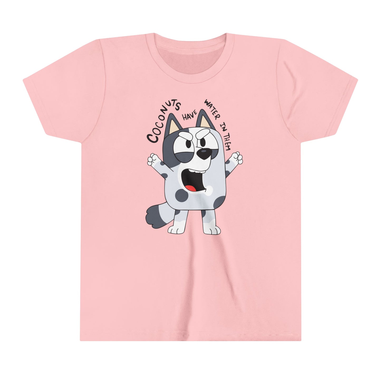 Coconuts have water in them Youth Short Sleeve Tshirt