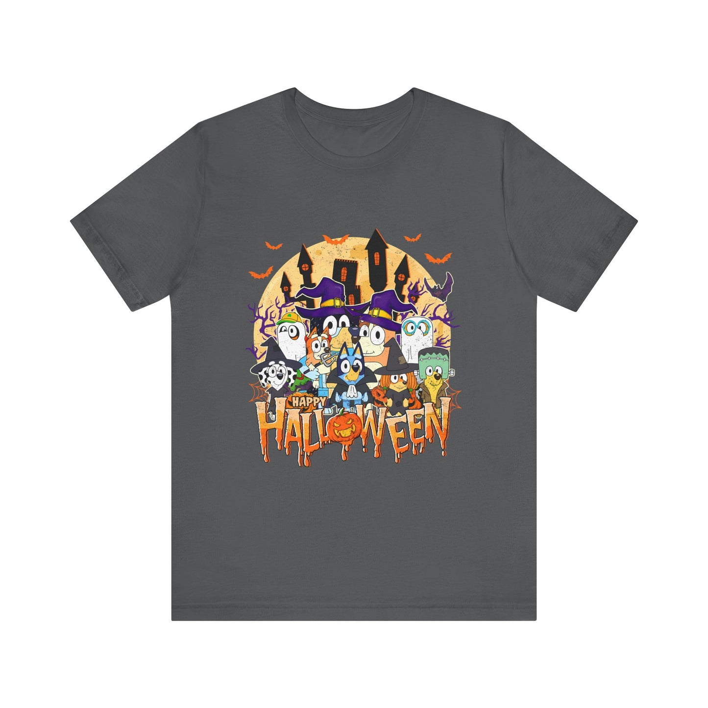 Happy Halloween Jersey Short Sleeve Tee