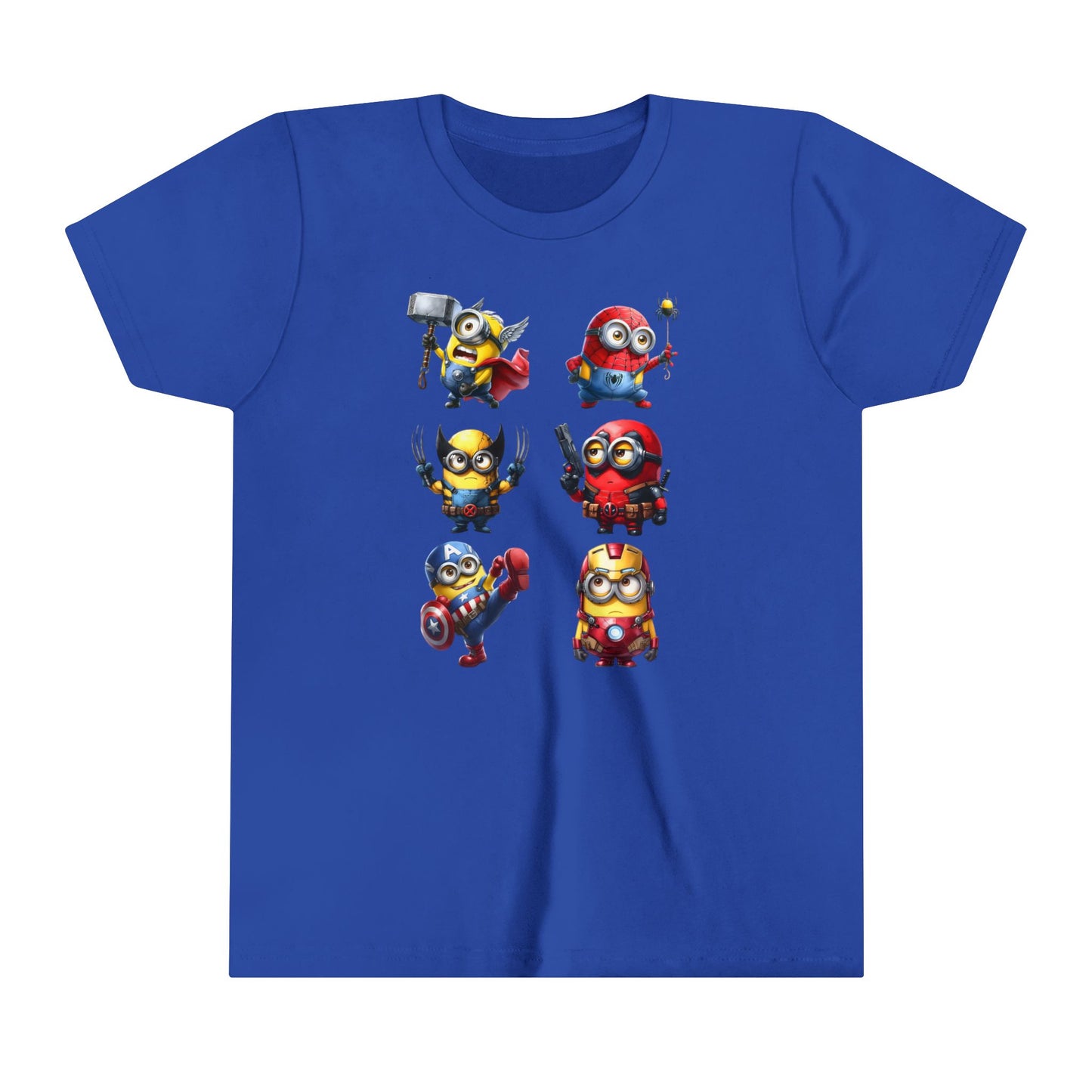 Marvel minions Youth Short Sleeve Tee
