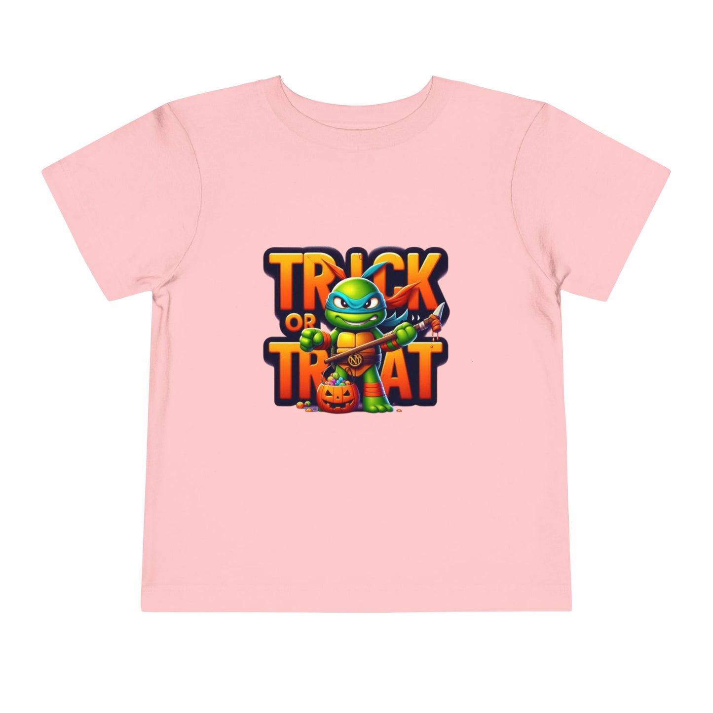 Trick or Treat Ninja Turtle Toddler Short Sleeve Tee