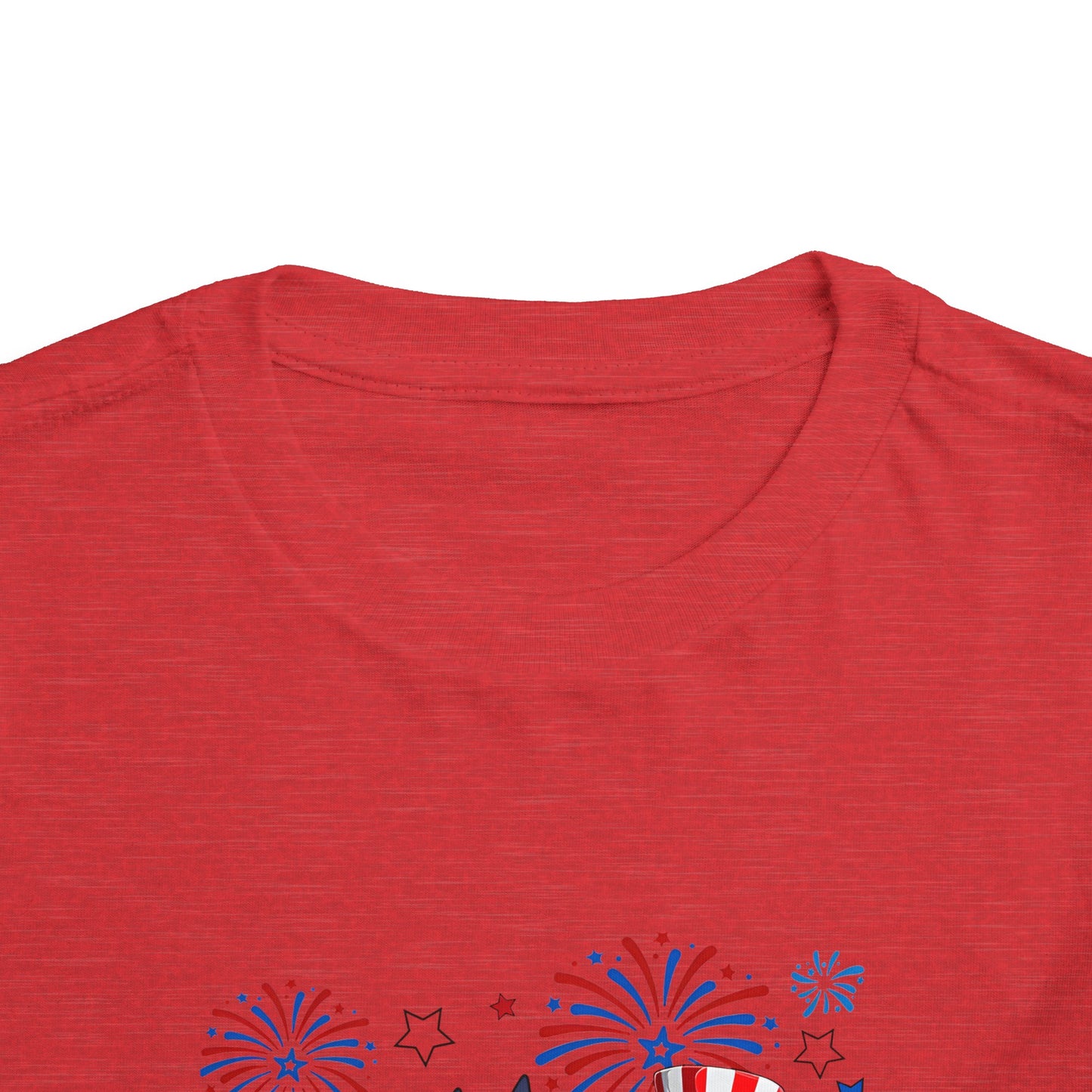 Red, White & Bluey Toddler Short Sleeve Tee