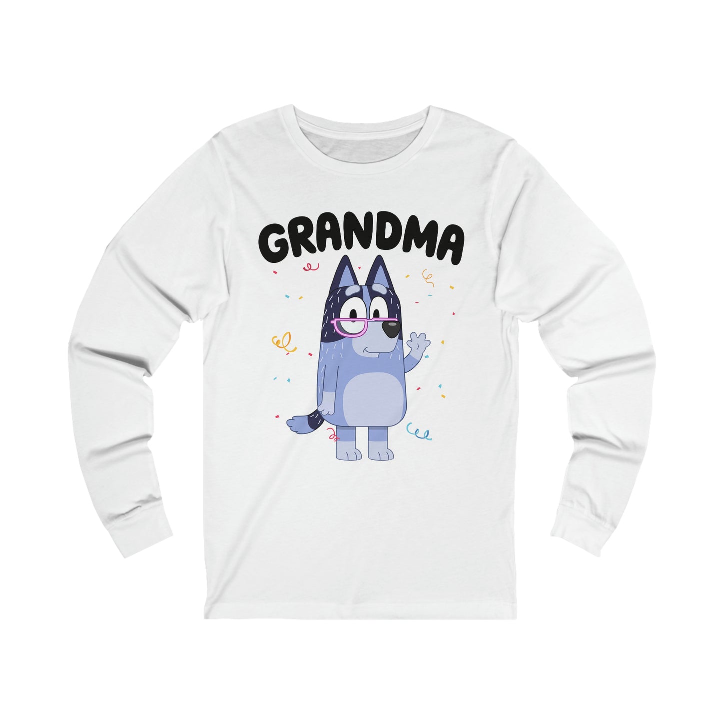 Grandma Bluey Birthday long sleeve Tshirt