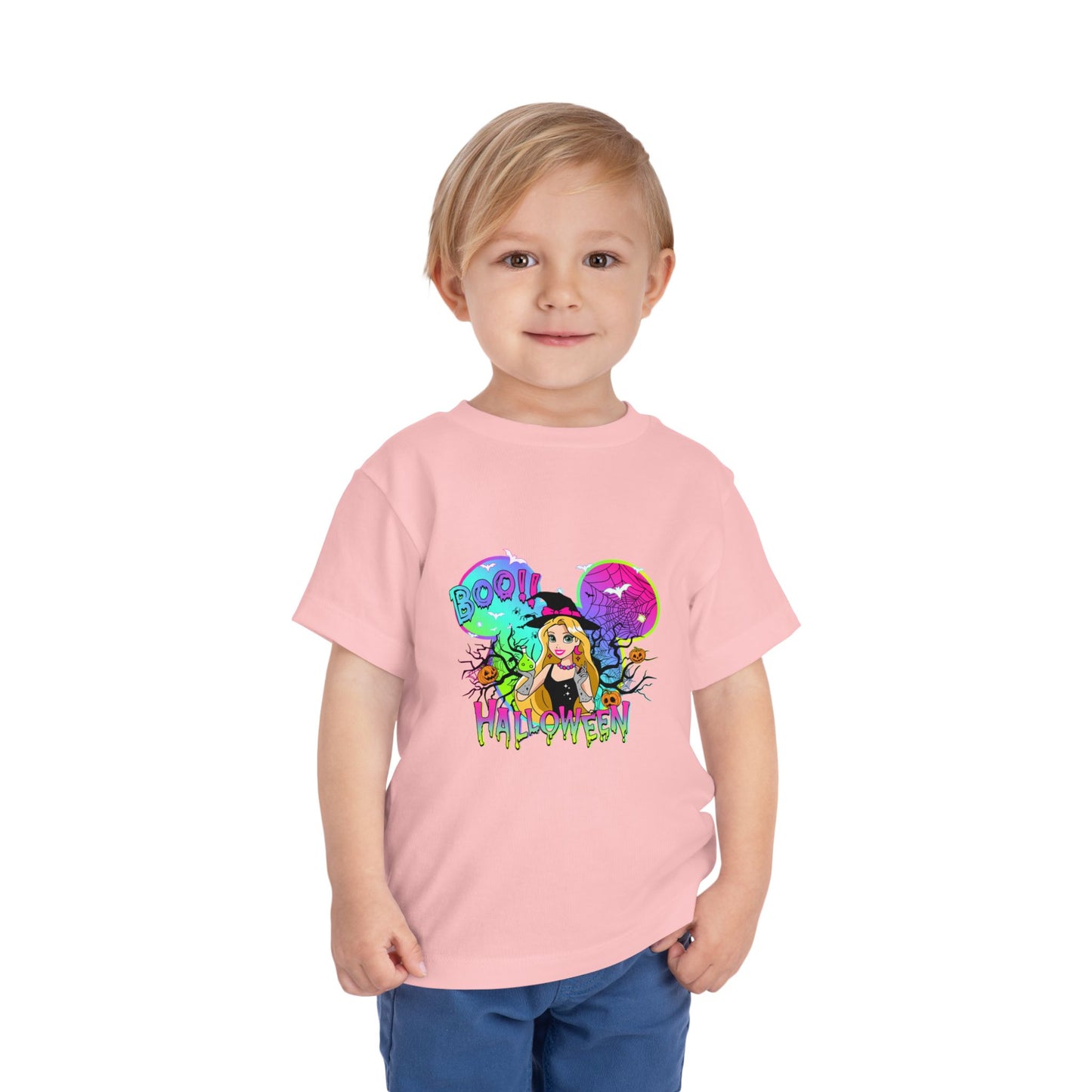 Rapunzel Boo! Halloween Toddler Short Sleeve Tee