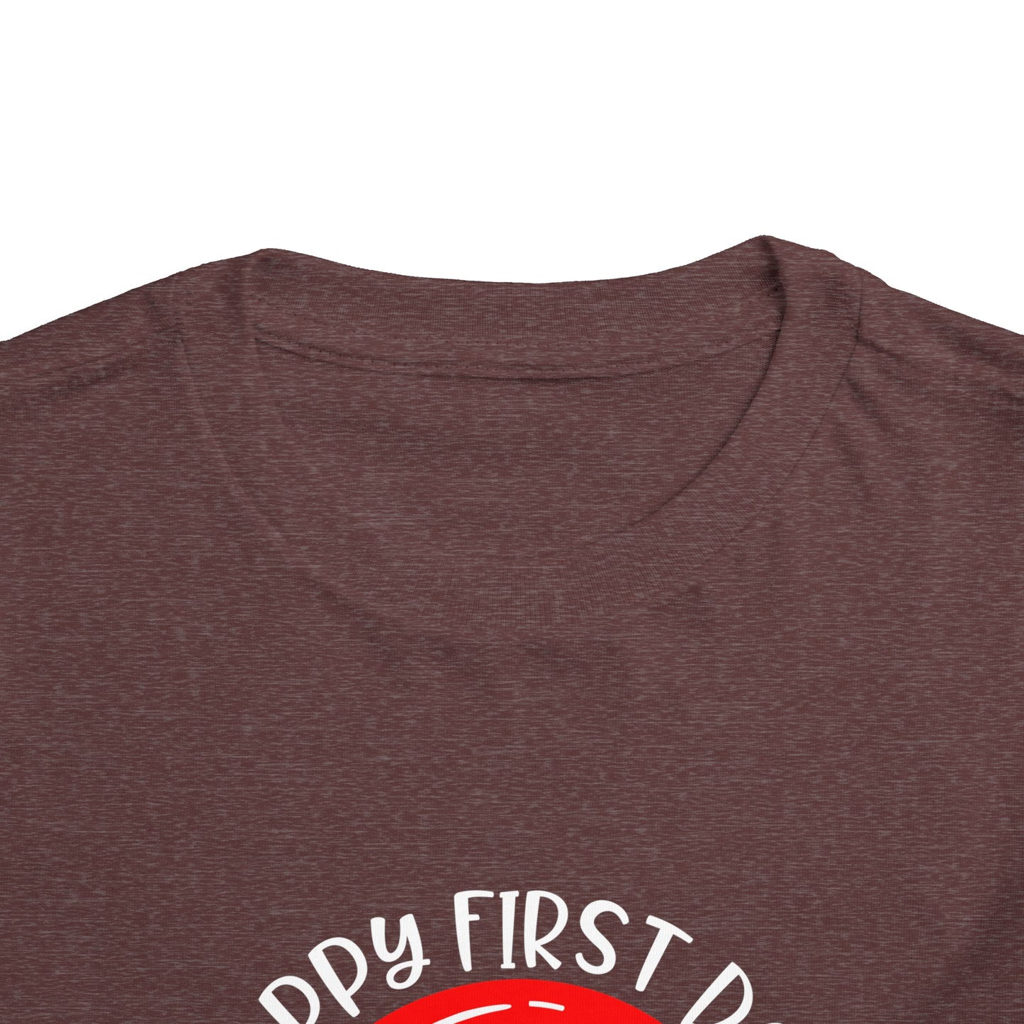 Happy First Day of School Toddler Short Sleeve Tee