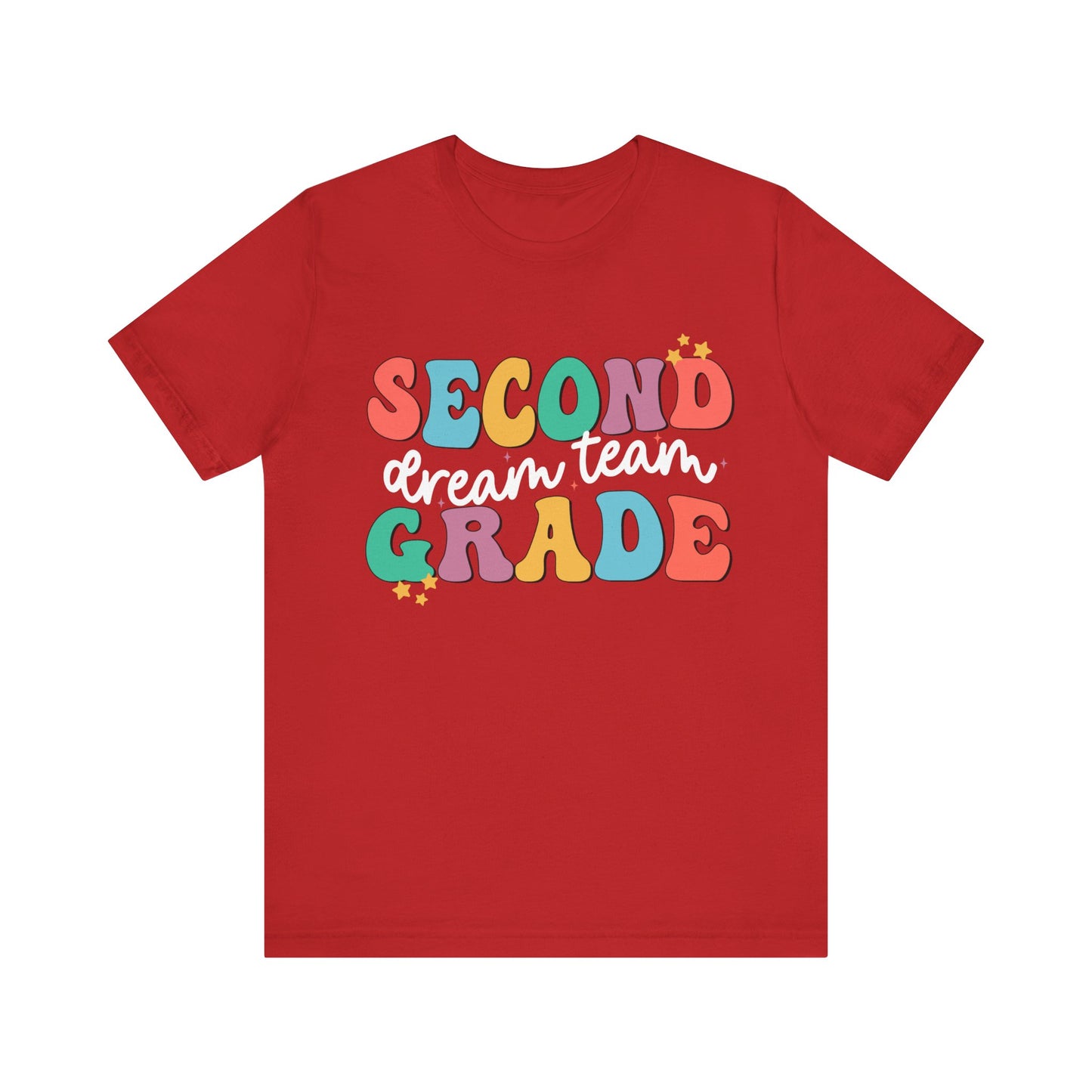 Second Grade Dream Team Jersey Short Sleeve Tee