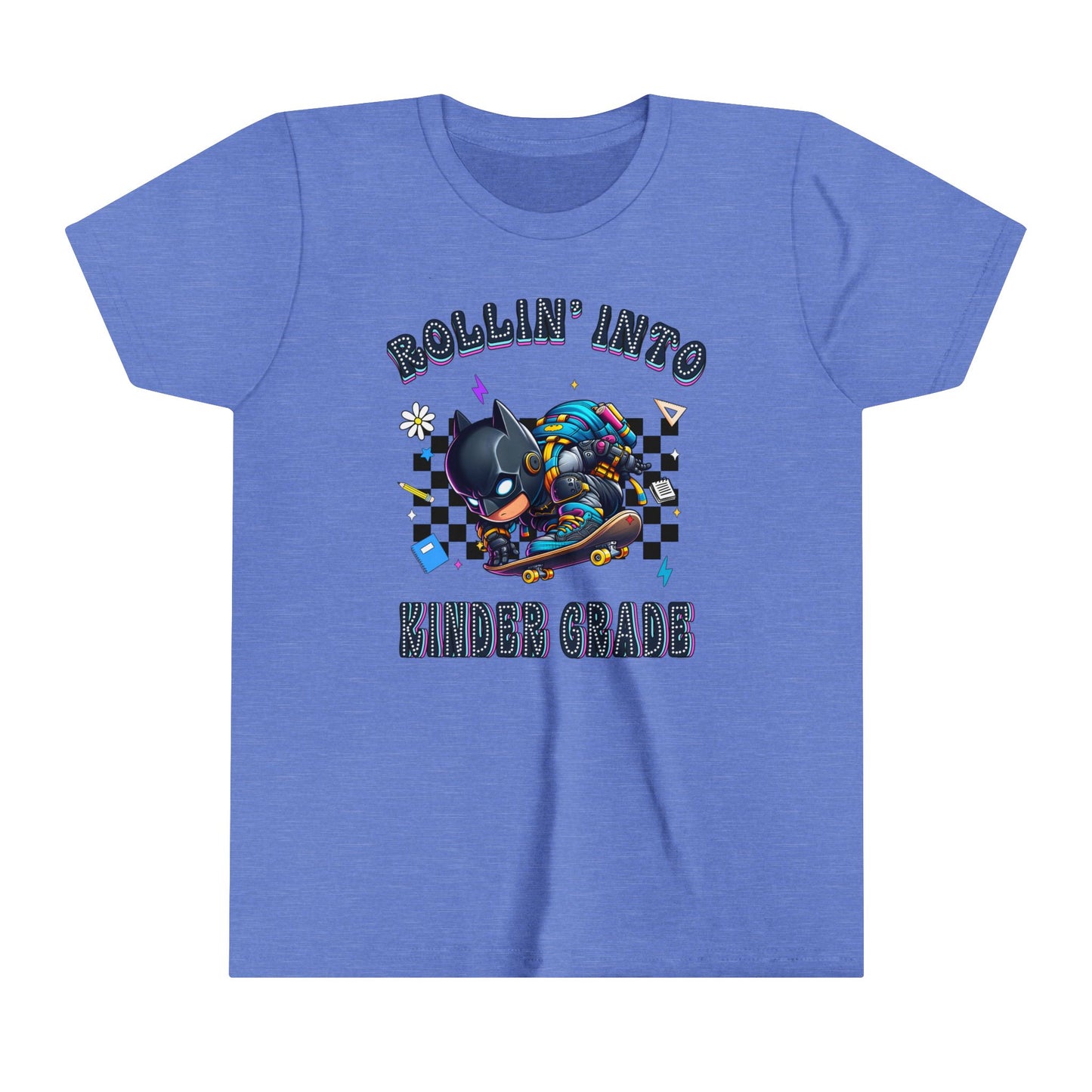 BATMAN - Rollin' Into Kinder Grade Youth Short Sleeve Tee