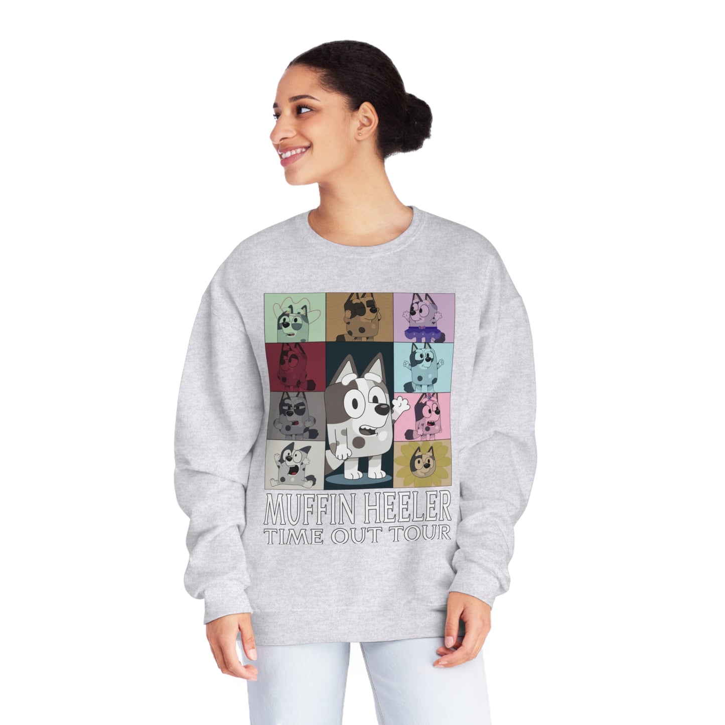 Muffin Heeler Time Out Tour sweatshirt