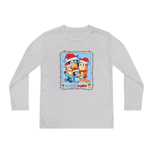 Blueymas Youth Long Sleeve Competitor Tee