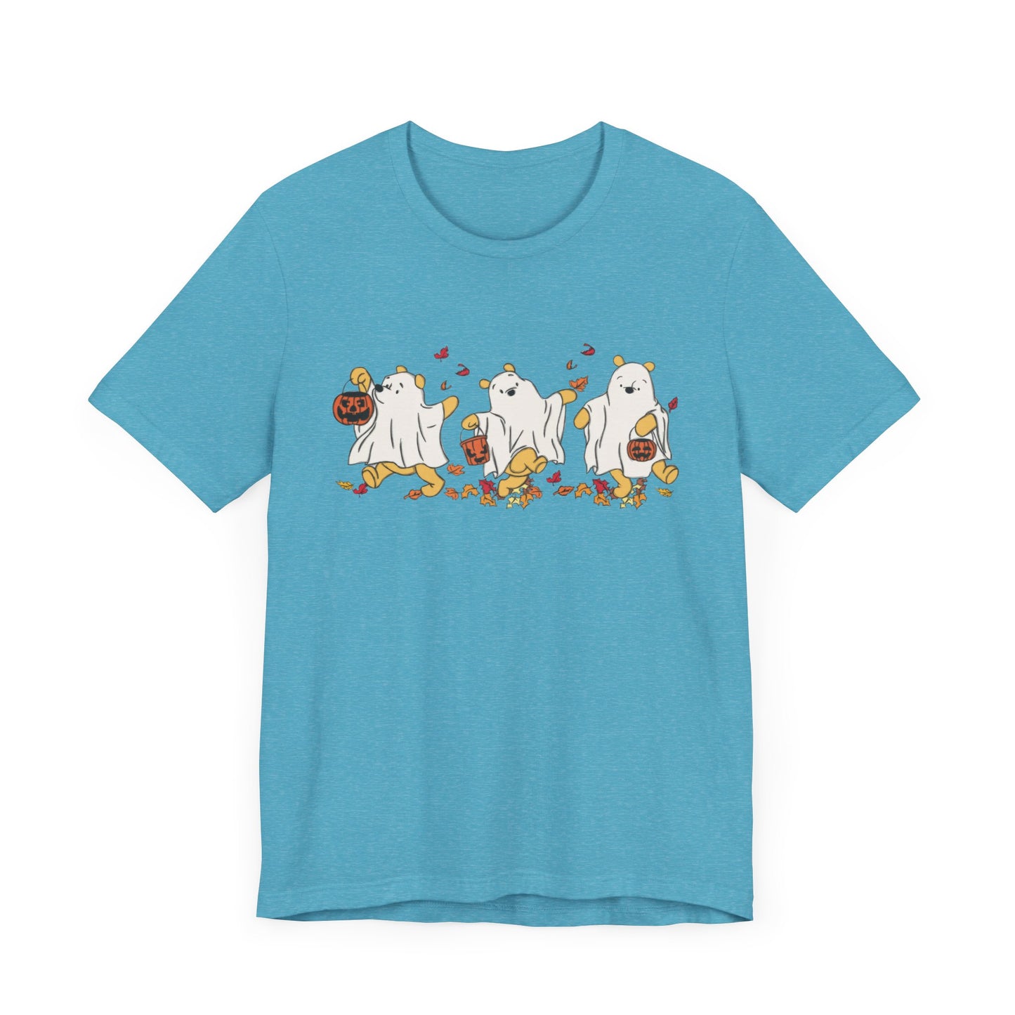 Halloween Pooh Jersey Short Sleeve Tee